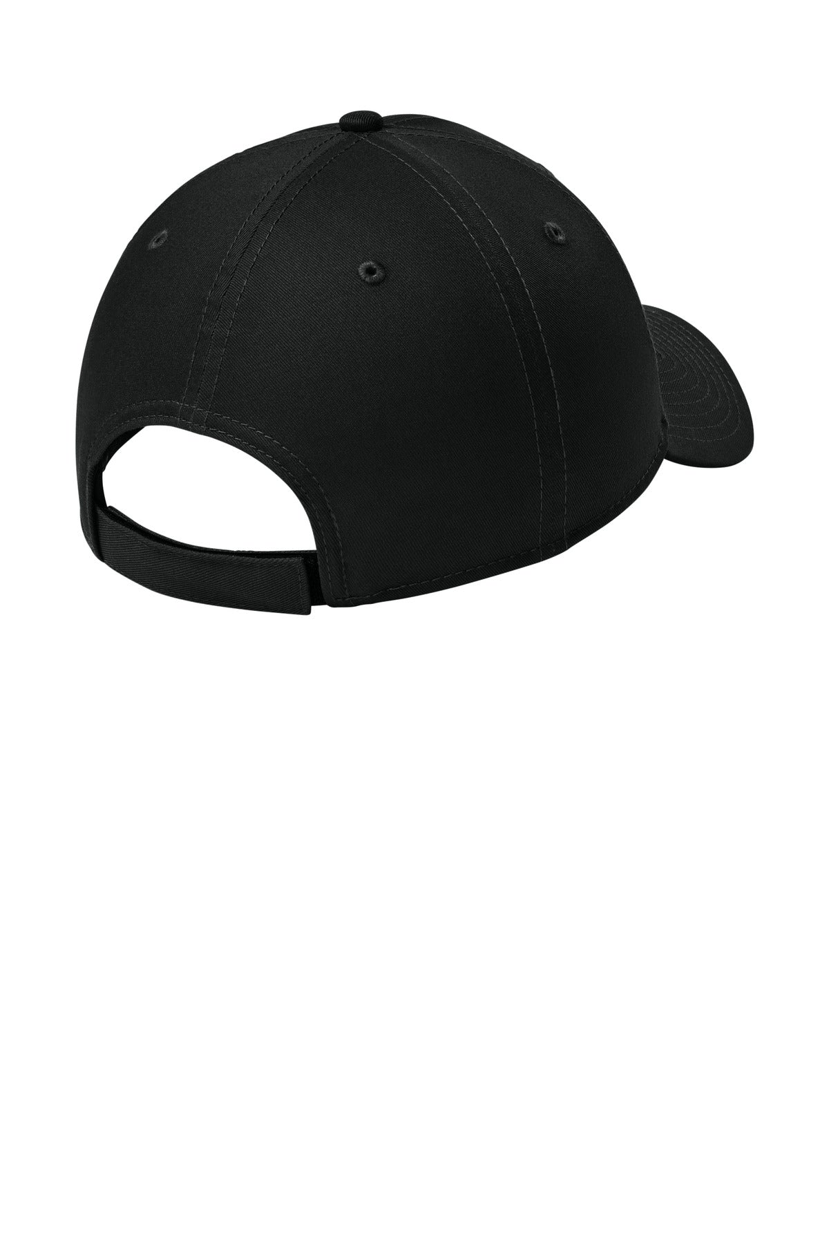 New Era Adjustable Structured Cap - Flag Black - flat back