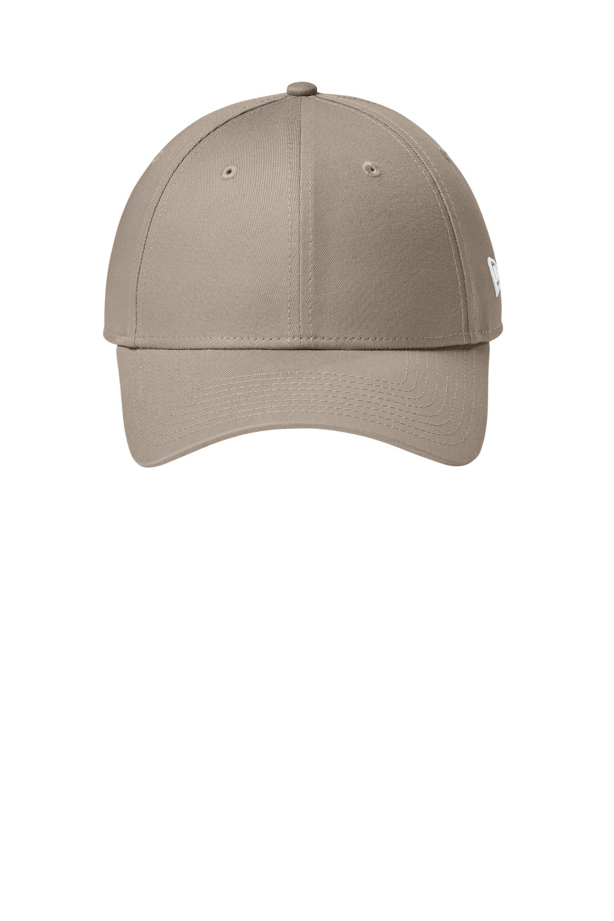 New Era Adjustable Structured Cap - Flag Khaki - flat front