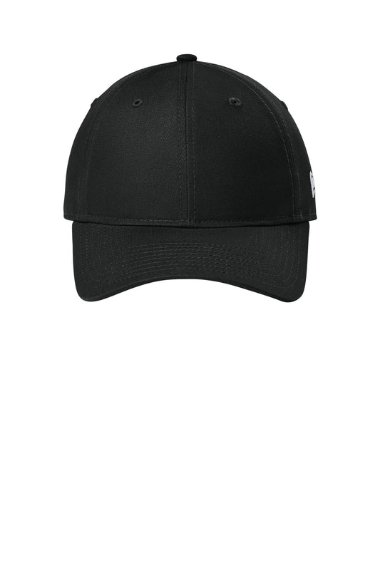 New Era Adjustable Unstructured Cap - Flag Black - flat front