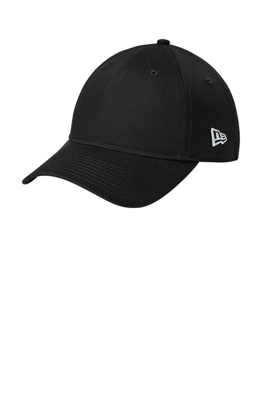 New Era Adjustable Unstructured Cap - Flag Black - front