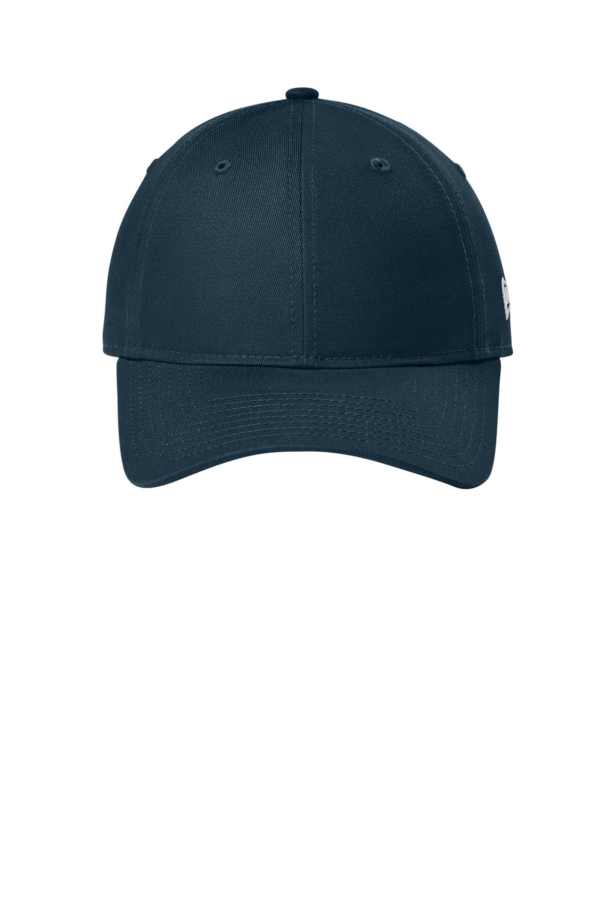 New Era Adjustable Unstructured Cap - Flag Deep Navy - flat front