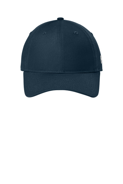 New Era Adjustable Unstructured Cap - Flag Deep Navy - flat front