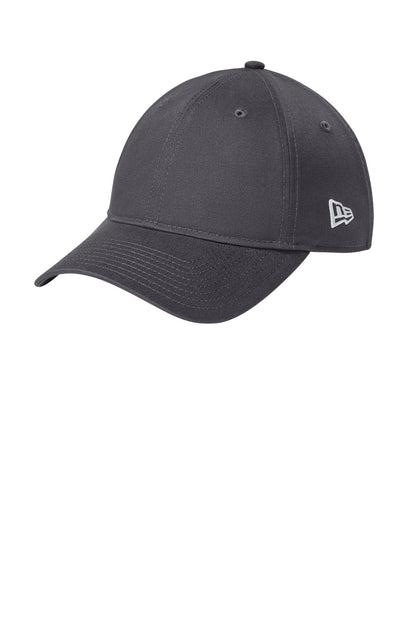 New Era Adjustable Unstructured Cap - Flag Graphite - front