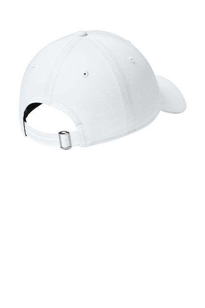 New Era Adjustable Unstructured Cap - Flag White - flat back