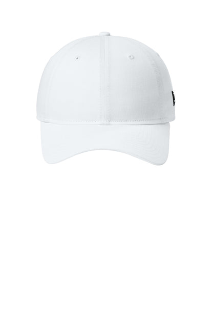 New Era Adjustable Unstructured Cap - Flag White - flat front