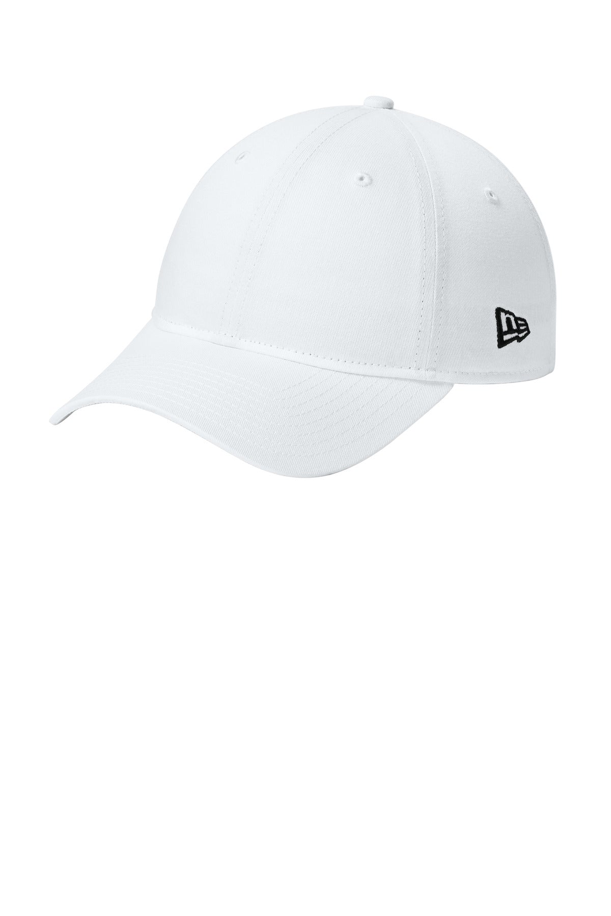 New Era Adjustable Unstructured Cap - Flag White - front