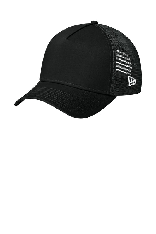 New Era Snapback Trucker Cap - Flag Black/ Black - front