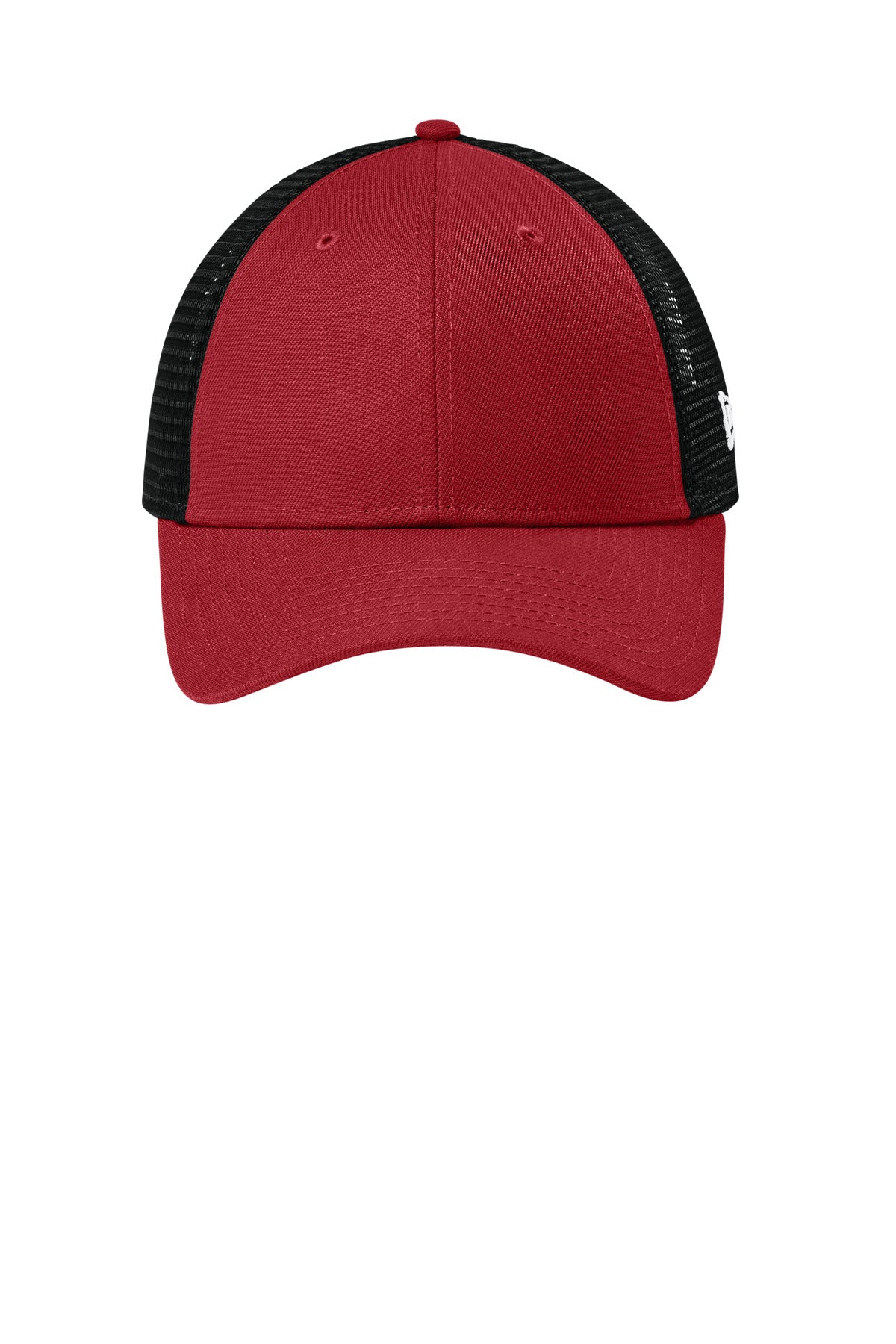 New Era Recycled Snapback Cap - Flag Scarlet - flat front