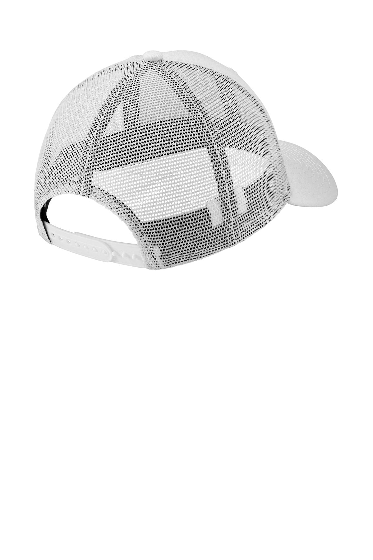 New Era Recycled Snapback Cap - White - flat back