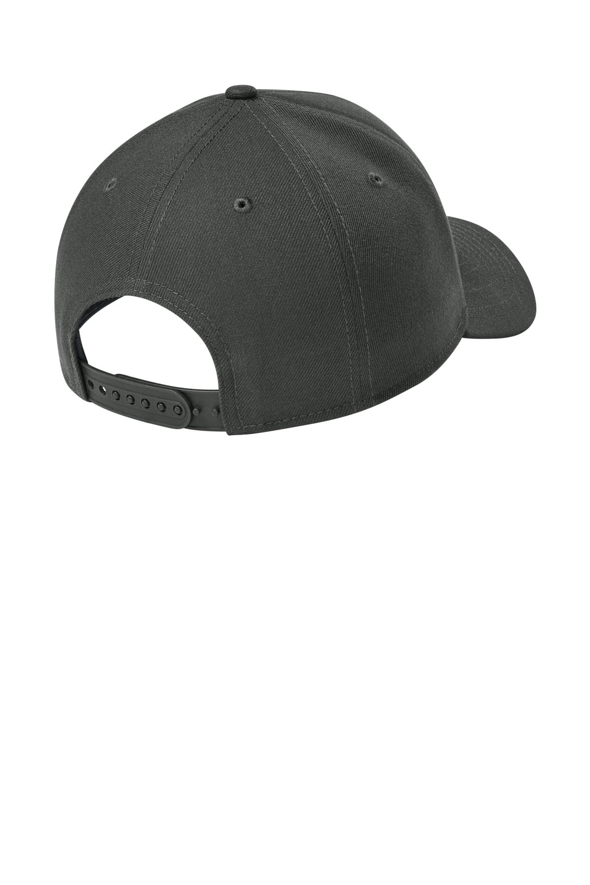 New Era A-Frame Snapback Cap - Graphite - flat back