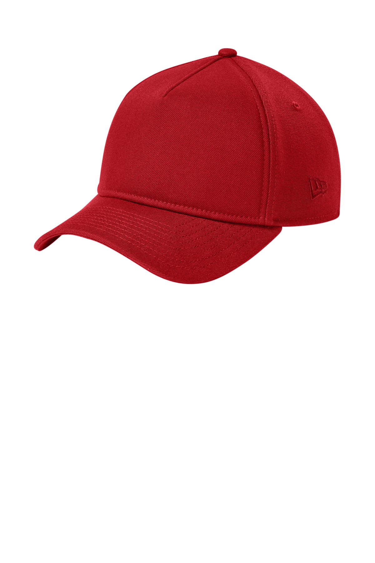 New Era A-Frame Snapback Cap - Scarlet - front