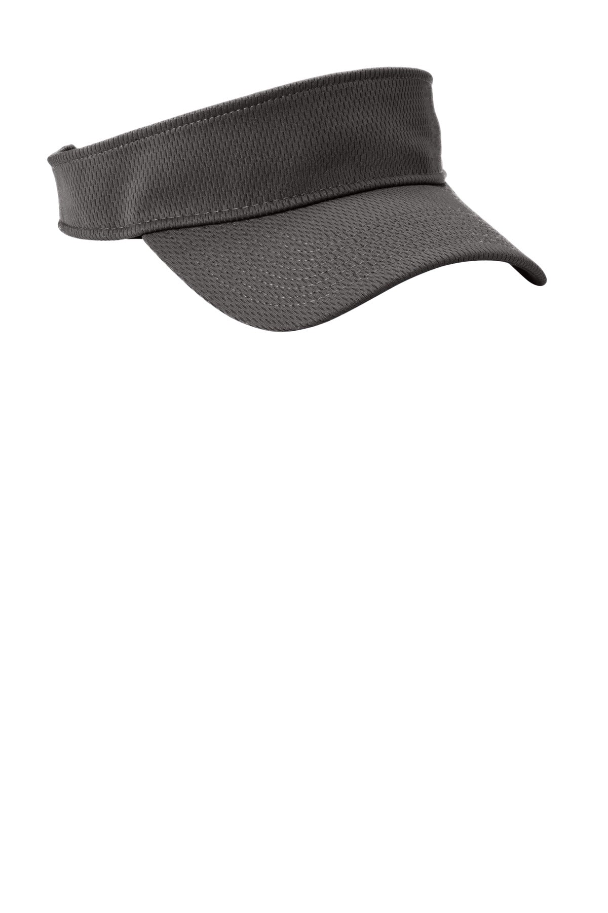 New Era Performance Dash Adjustable Visor - Graphite - flat front
