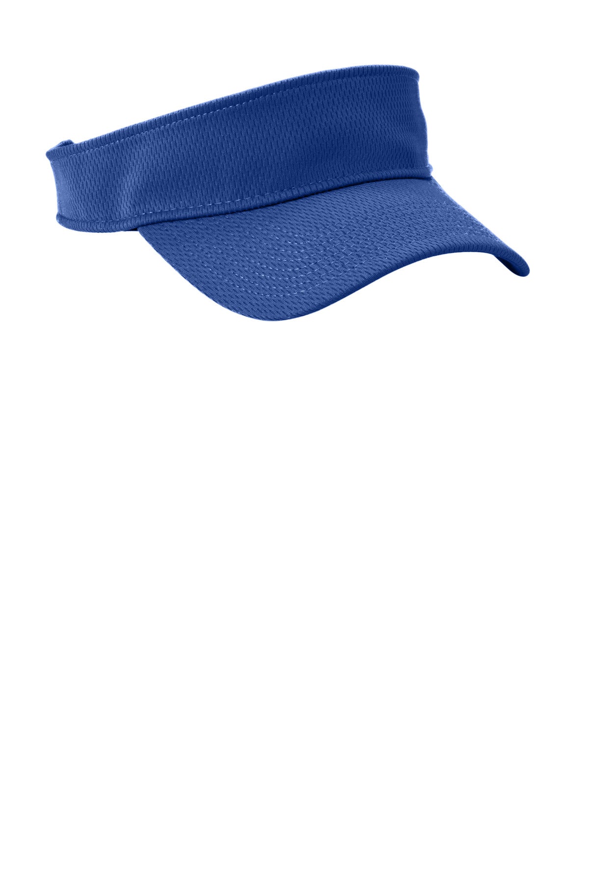 New Era Performance Dash Adjustable Visor - Royal - flat front