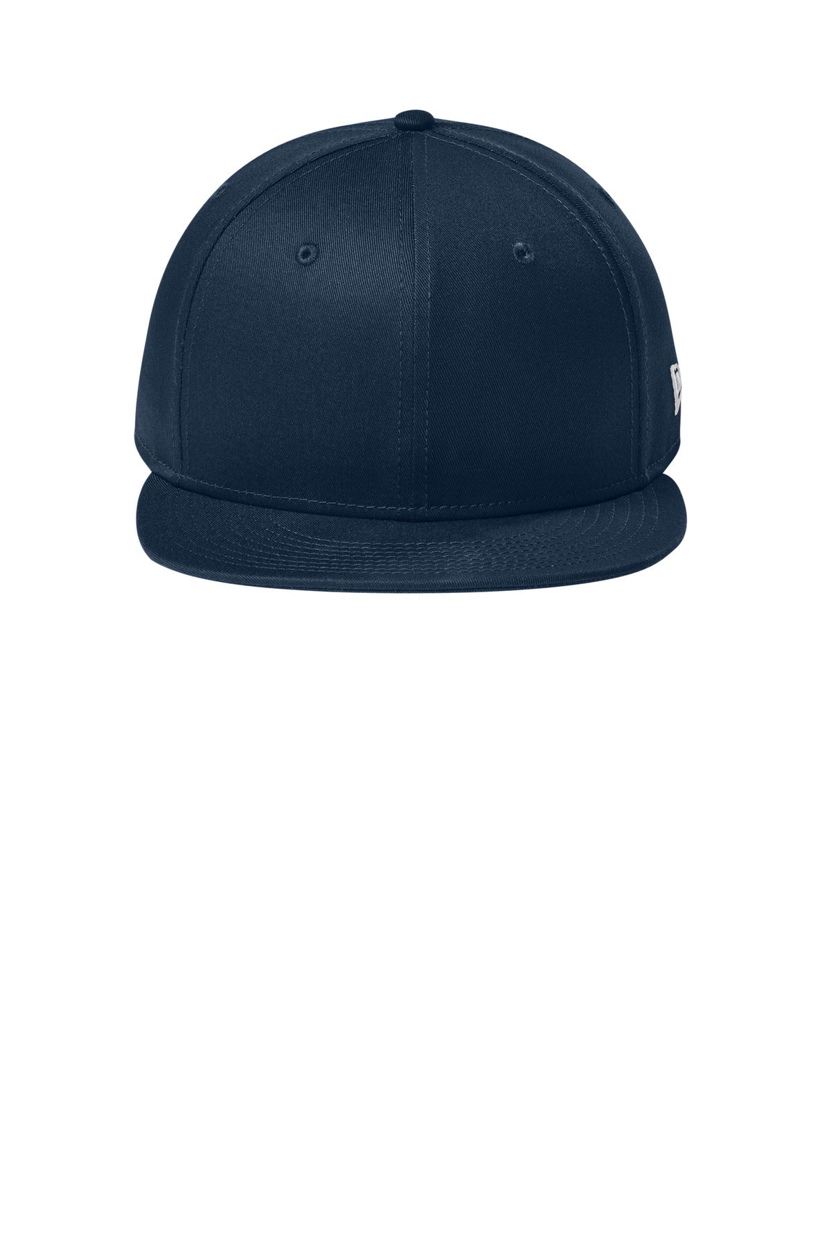 New Era Flat Bill Snapback Cap - Flag Dark Navy - flat front