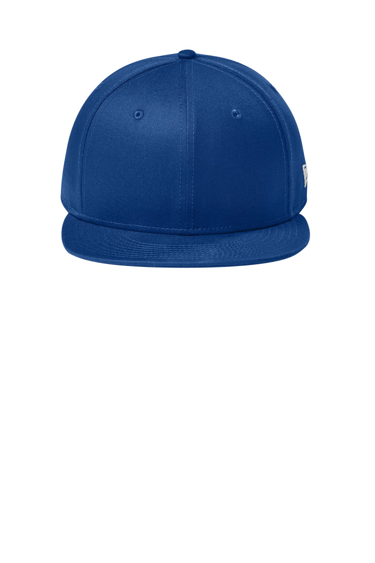 New Era Flat Bill Snapback Cap - Flag Royal - flat front