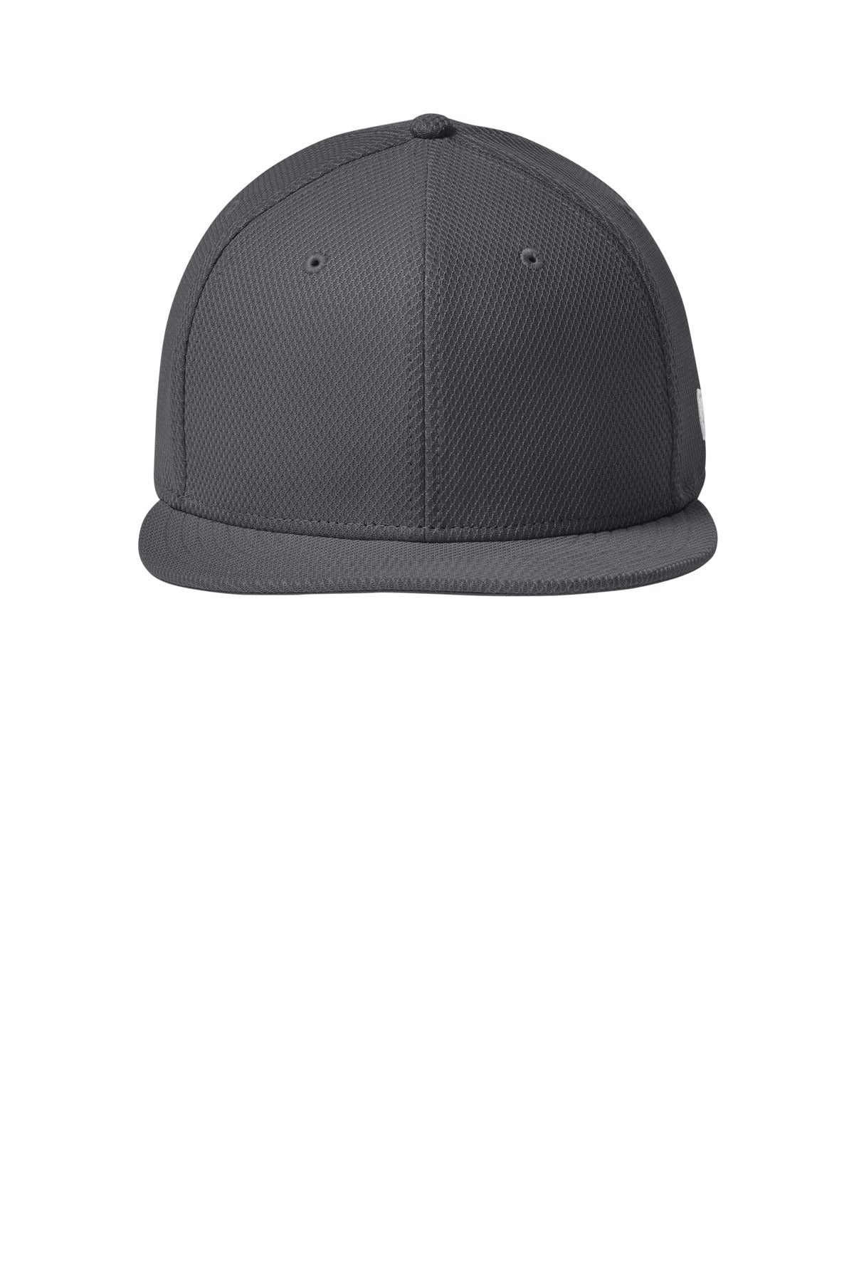 New Era Original Fit Diamond Era Flat Bill Snapback Cap - Flag Graphite - flat front