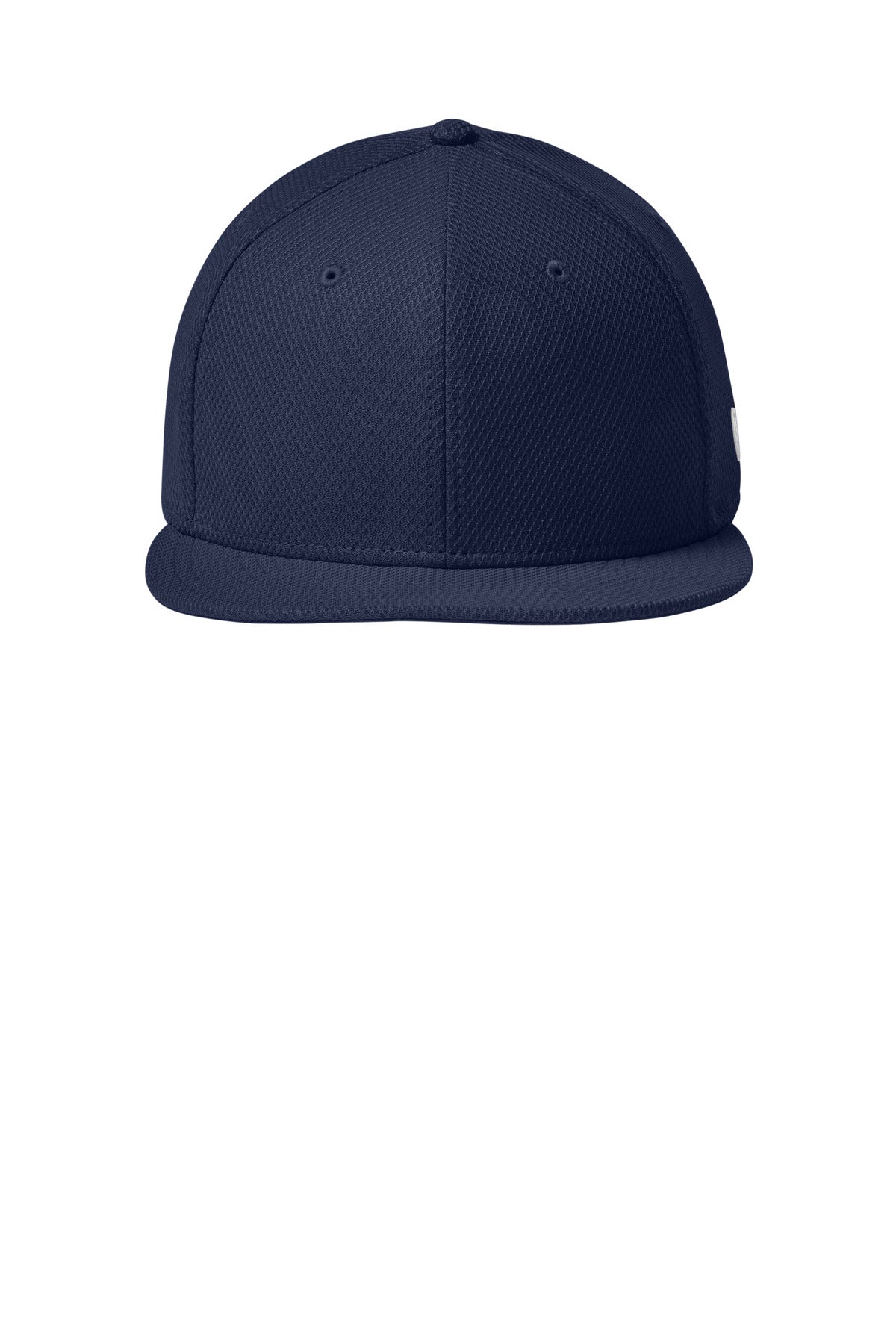 New Era Original Fit Diamond Era Flat Bill Snapback Cap - Flag True Navy - flat front