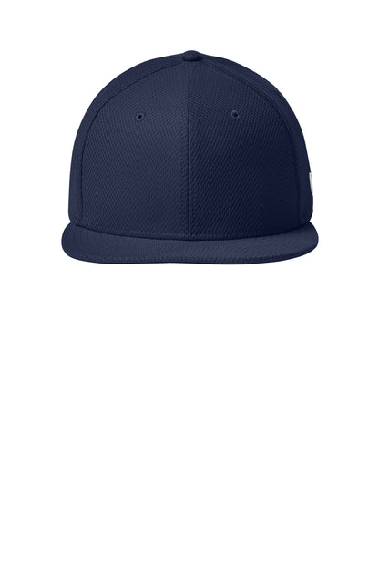 New Era Original Fit Diamond Era Flat Bill Snapback Cap - Flag True Navy - flat front