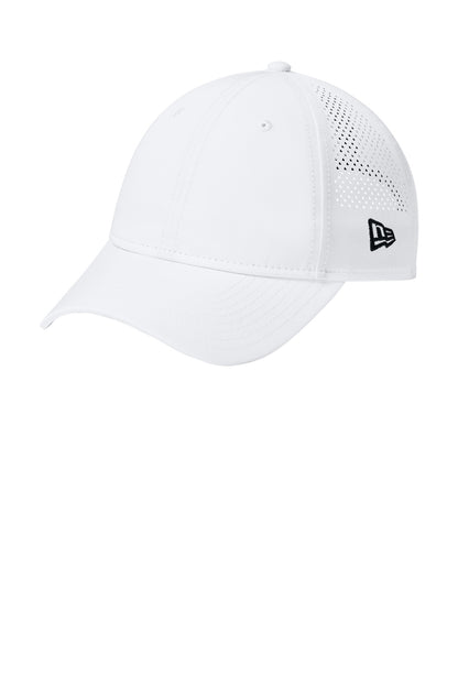 New Era Perforated Performance Cap - Flag White - front