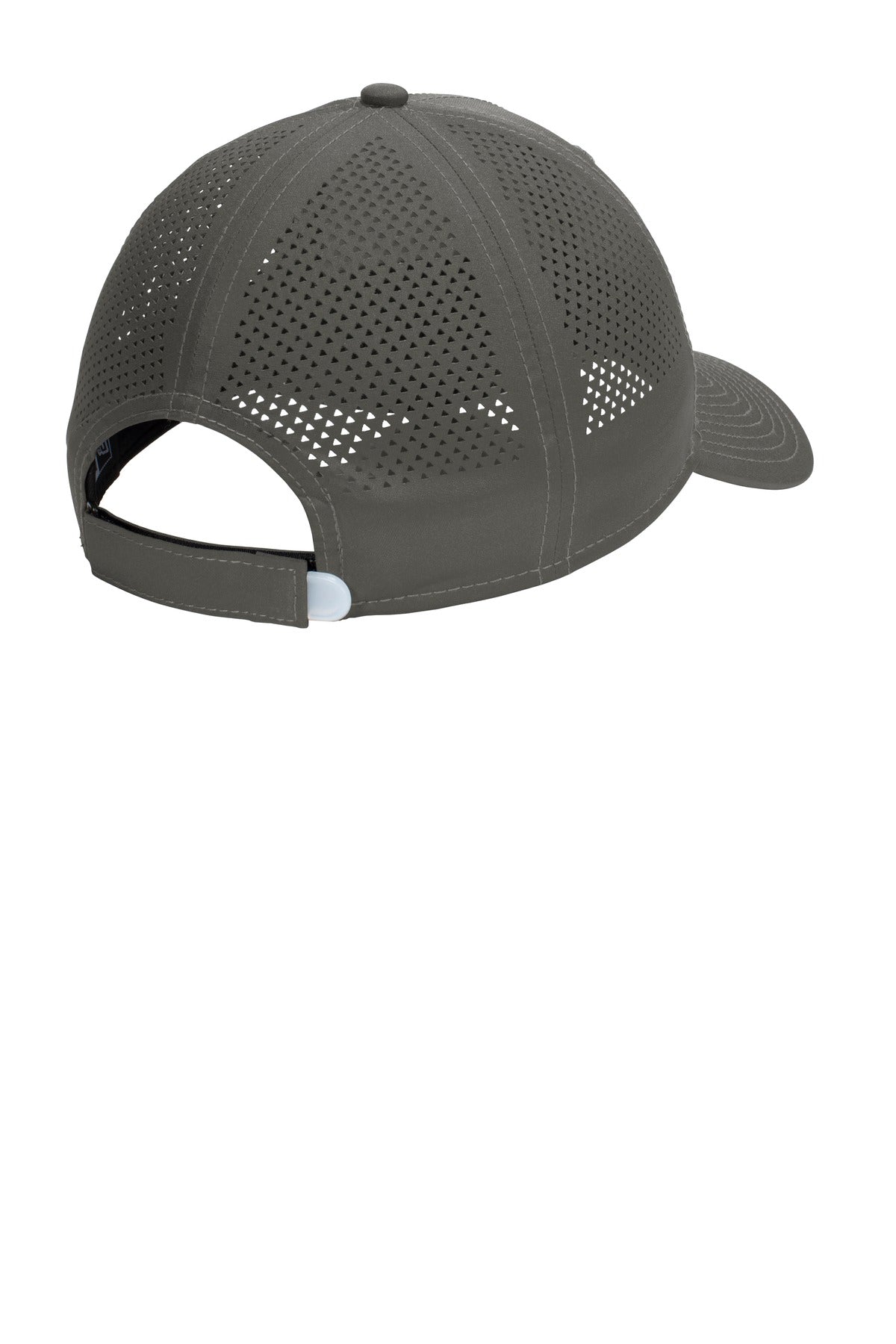 New Era Perforated Performance Cap - Graphite - flat back