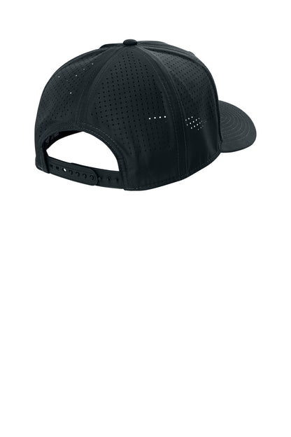 New Era 9SEVENTY Perforated Snapback Cap - Deep Navy - flat back