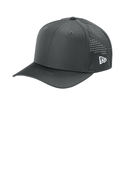 New Era 9SEVENTY Perforated Snapback Cap - Graphite - front