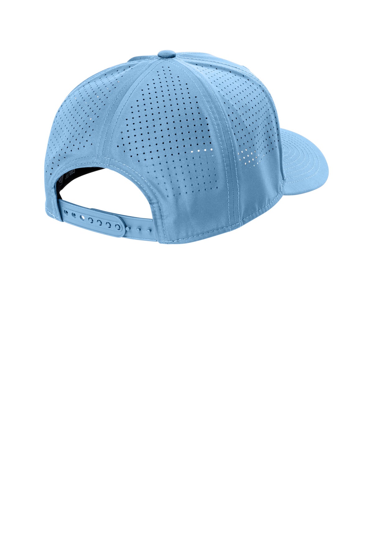 New Era 9SEVENTY Perforated Snapback Cap - Sky Blue - flat back