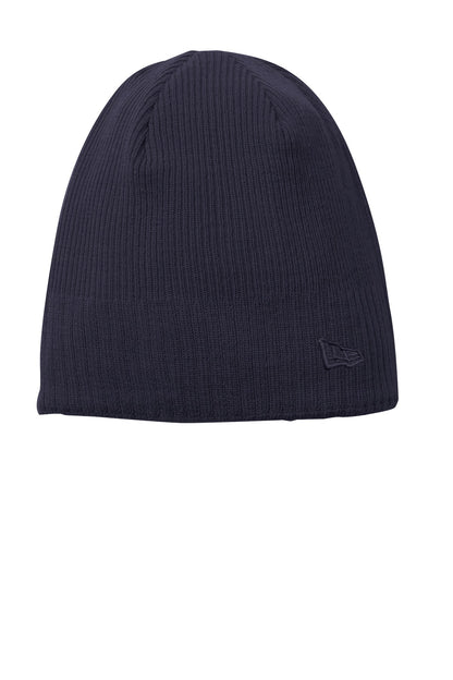 New Era Knit Beanie - Deep Navy - front