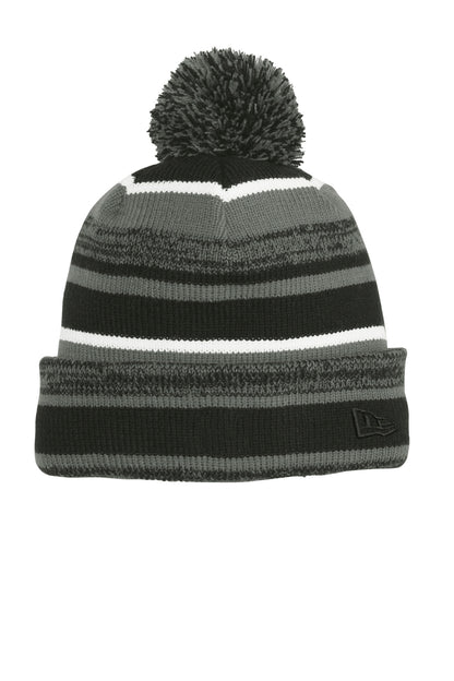 New Era Sideline Beanie - Black/ Graphite - front