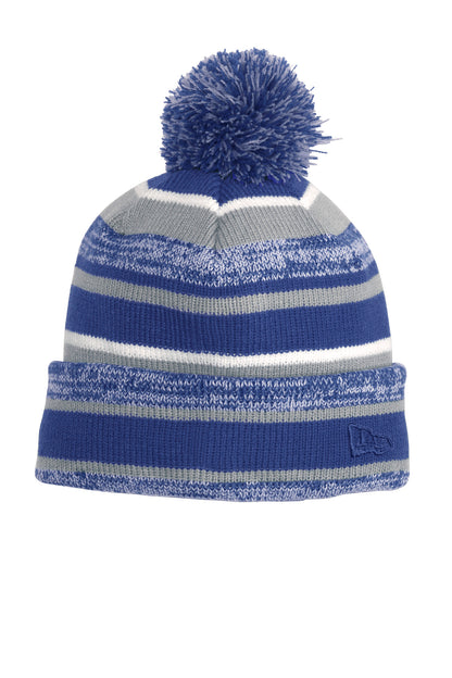 New Era Sideline Beanie - Royal/ Grey - front