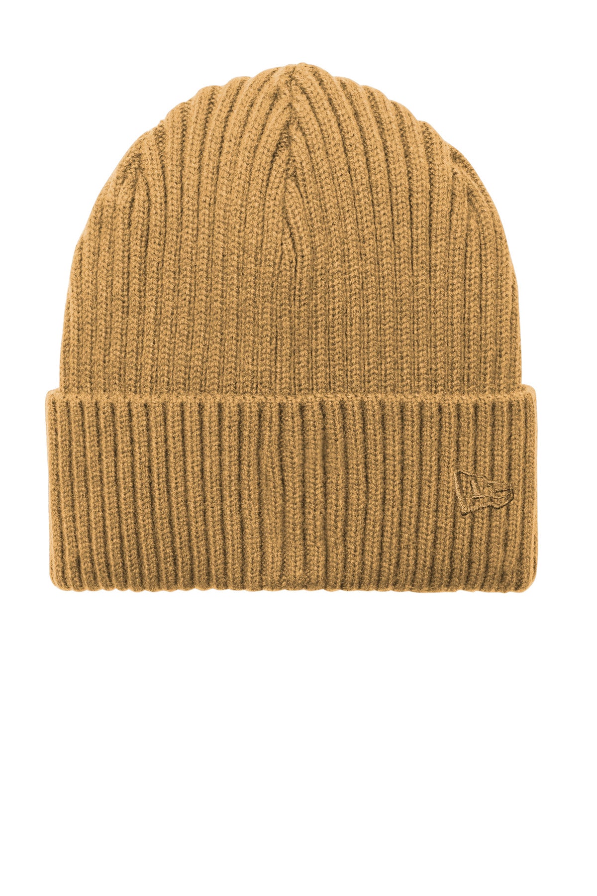 New Era Core Classic Cuff Beanie - Light Bronze - front