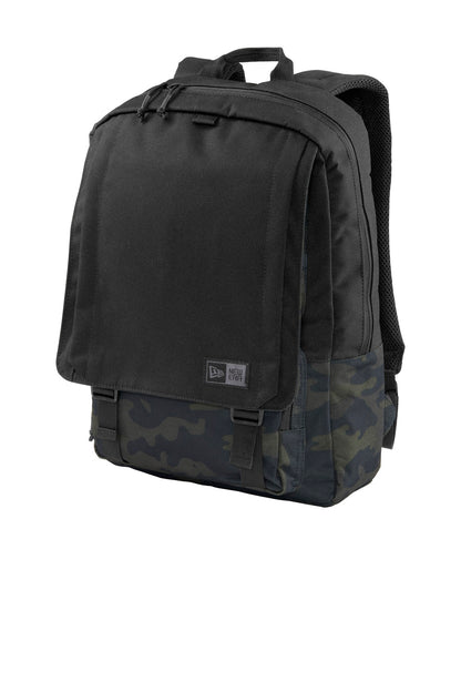 New Era Legacy Backpack - Black/ Mythic Camo - front