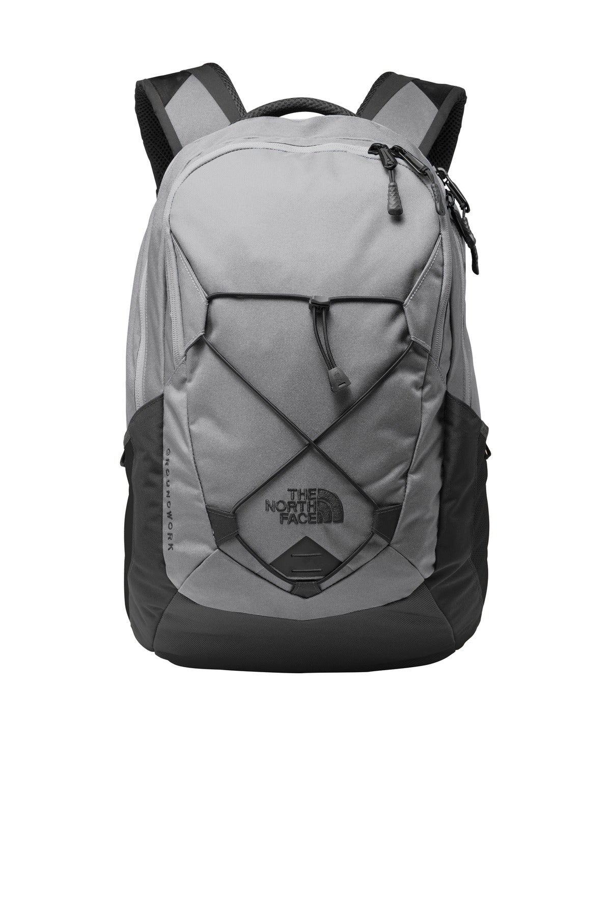 The North Face Groundwork Backpack - Mid Grey/ Asphalt Grey - front