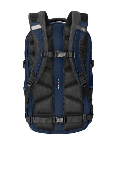 The North Face Fall Line Backpack - Cosmic Blue/ Asphalt Grey - flat back