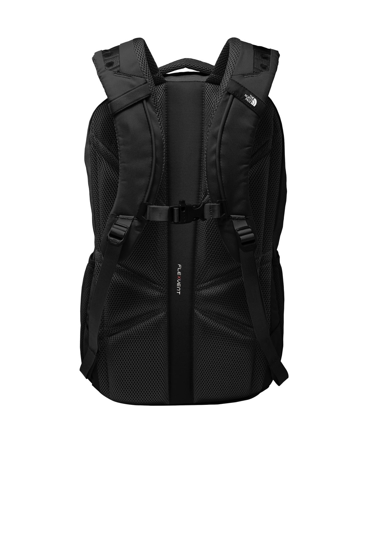 The North Face Connector Backpack - TNF Black/ TNF White - flat back