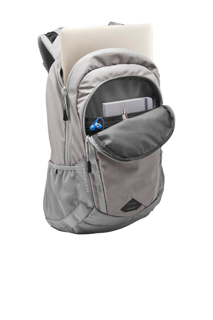 The North Face Connector Backpack - Mid Grey Dark Heather/ Mid Grey - flat front