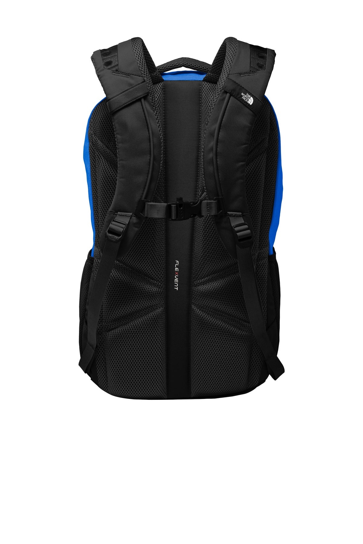 The North Face Connector Backpack - Monster Blue/ TNF Black - flat back