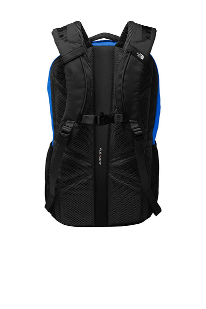 The North Face Connector Backpack - Monster Blue/ TNF Black - flat back