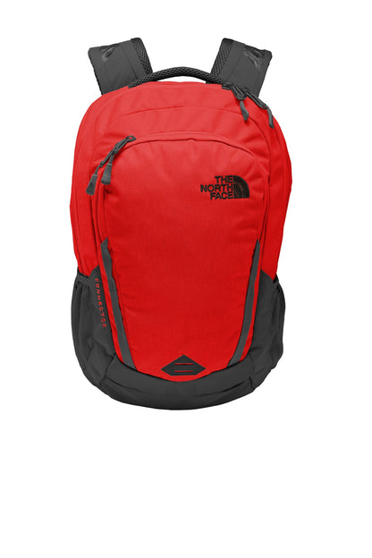The North Face Connector Backpack - Rage Red/ Asphalt Grey - front