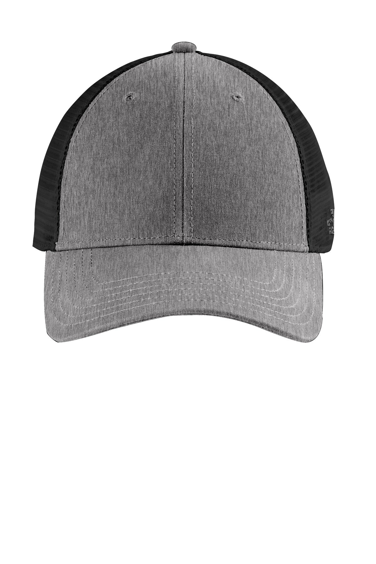 The North Face Ultimate Trucker Cap - TNF Medium Grey Heather/ TNF Black - flat front