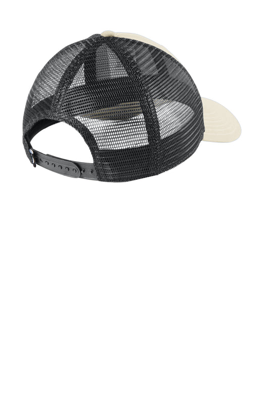 The North Face Ultimate Trucker Cap - Vintage White/ Asphalt Grey - flat back