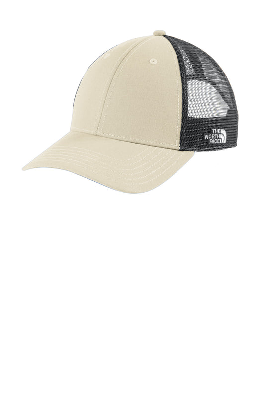 The North Face Ultimate Trucker Cap - Vintage White/ Asphalt Grey - front