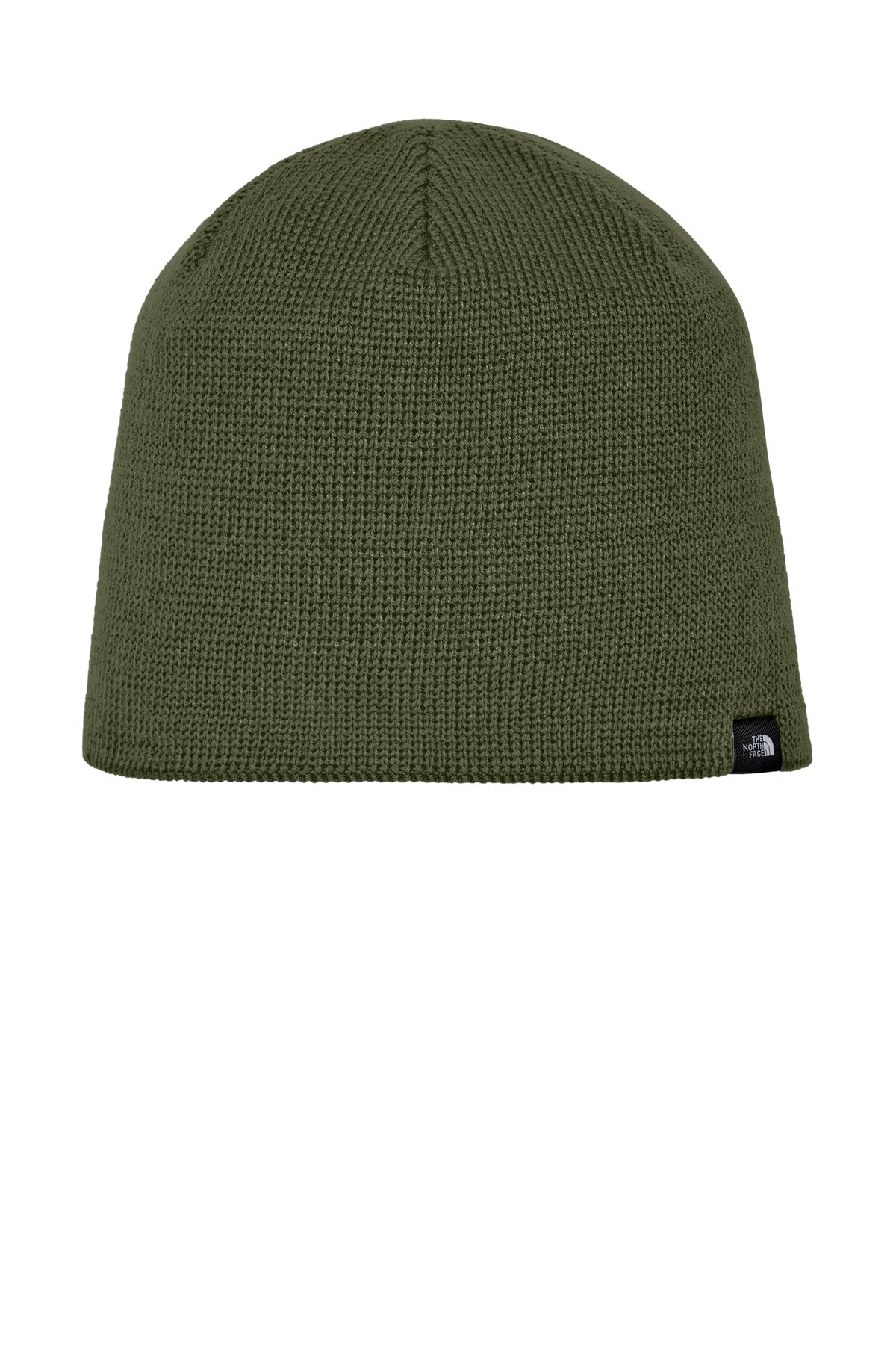 The North Face Mountain Beanie - Burnt Olive Green - front