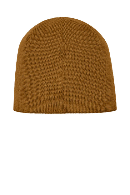The North Face Mountain Beanie - Timber Tan - flat back