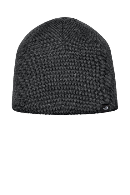 The North Face Mountain Beanie - TNF Dark Grey Heather - front