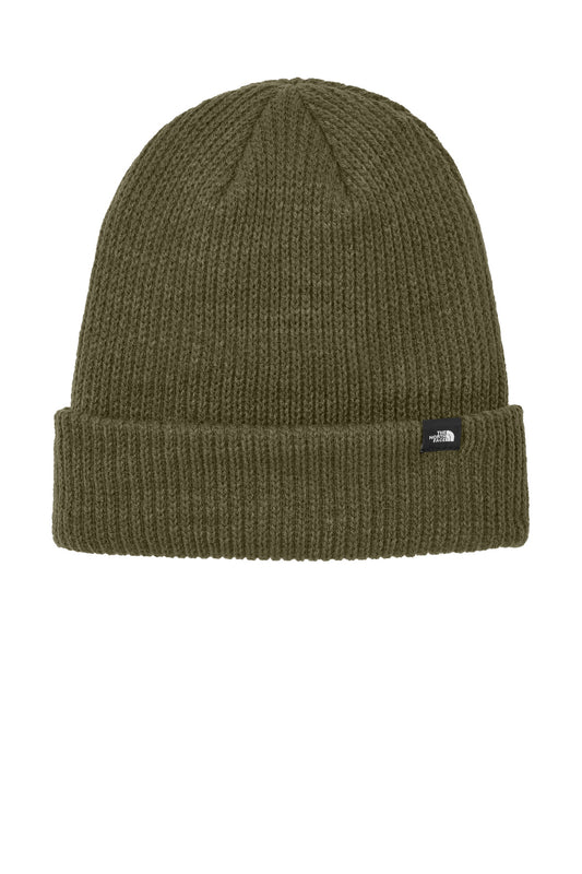 The North Face Truckstop Beanie - New Taupe Green - front