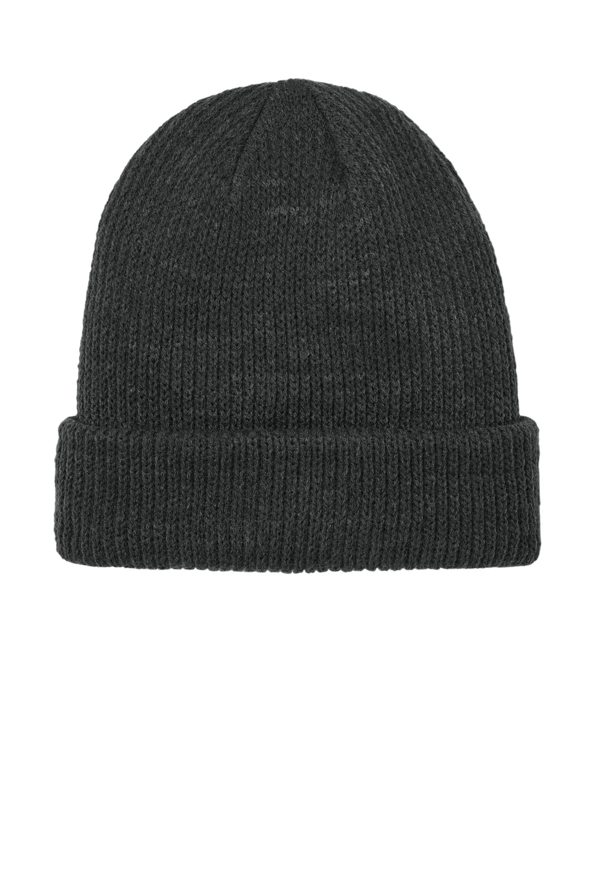 The North Face Truckstop Beanie - TNF Black Heather - flat back
