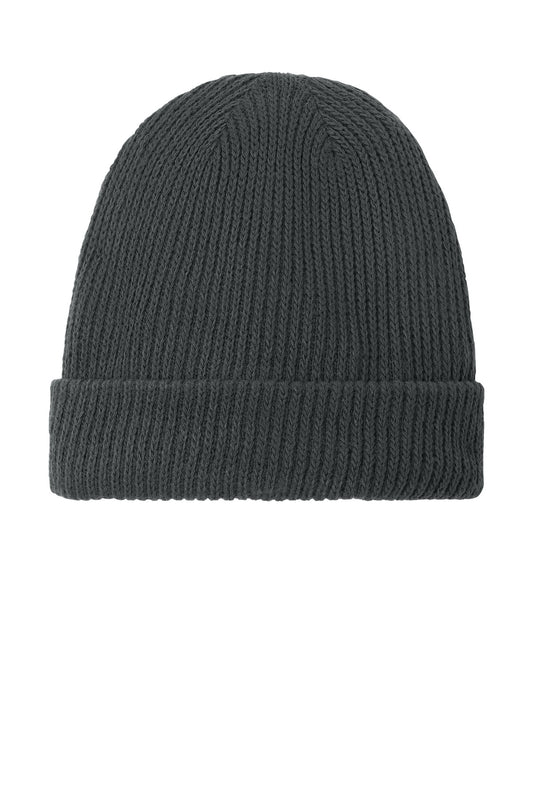 The North Face Circular Rib Beanie - Asphalt Grey - front