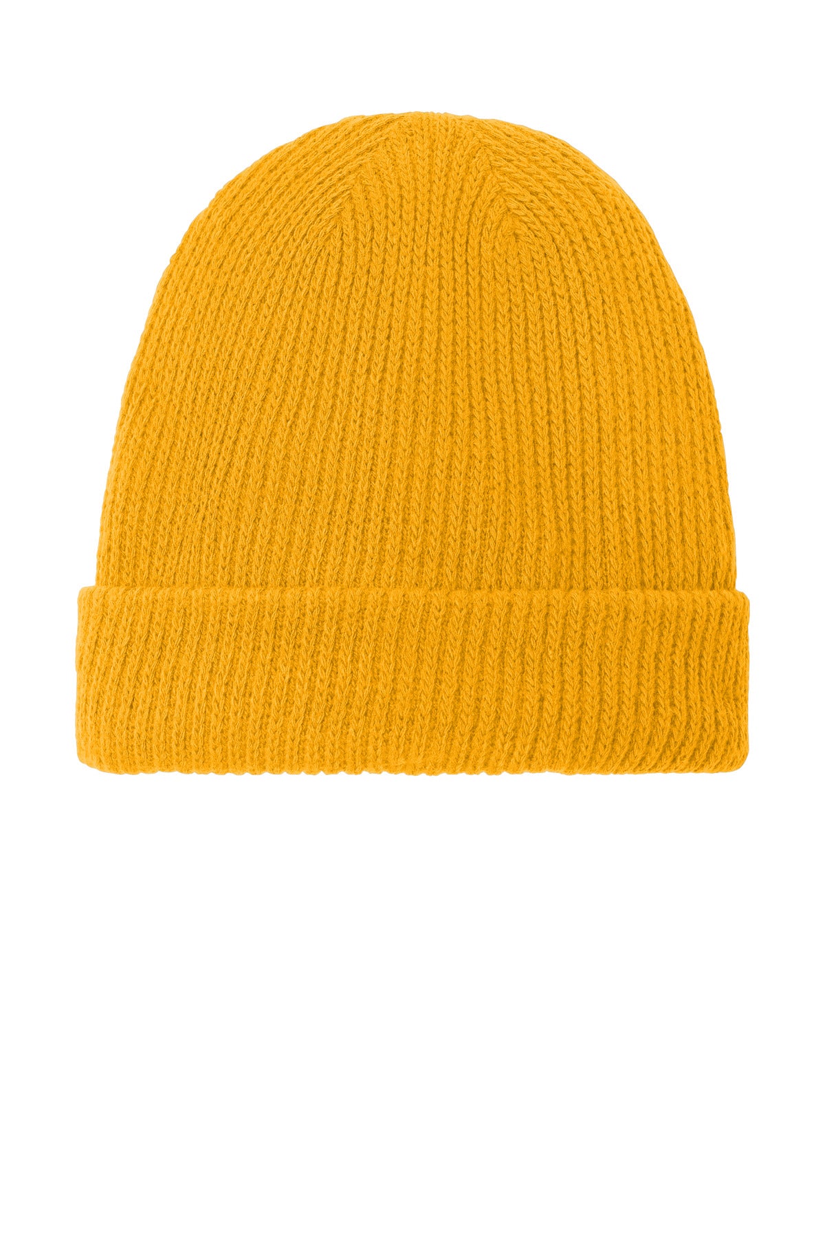 The North Face Circular Rib Beanie - TNF Yellow - front