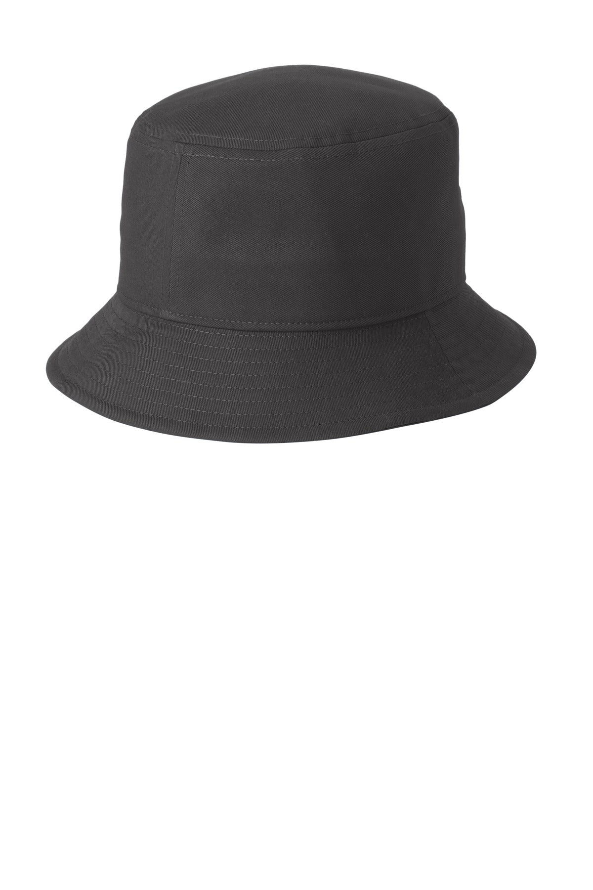 Nike Swoosh Bucket Hat - Anthracite - flat back